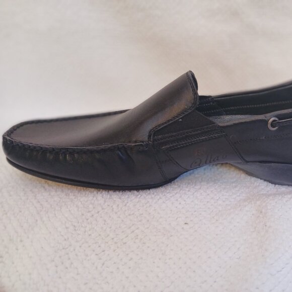 Mens all leather slip on loafers. - Picture 2 of 6